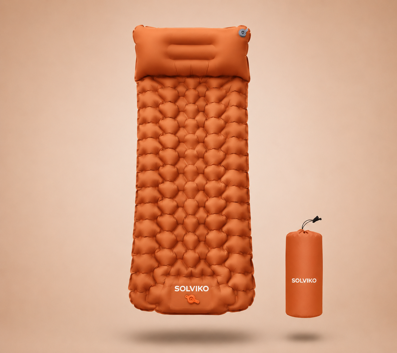 Matelas Gonflable SOLVIKO orange