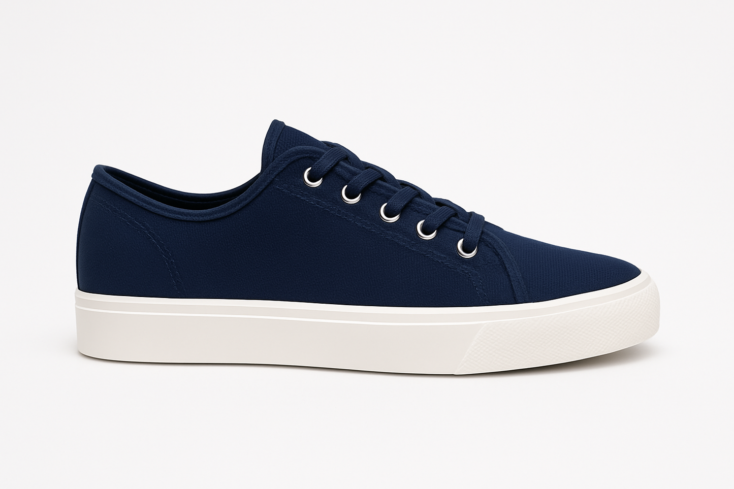 Chaussures en coton respirant bleut – Confort et simplicité