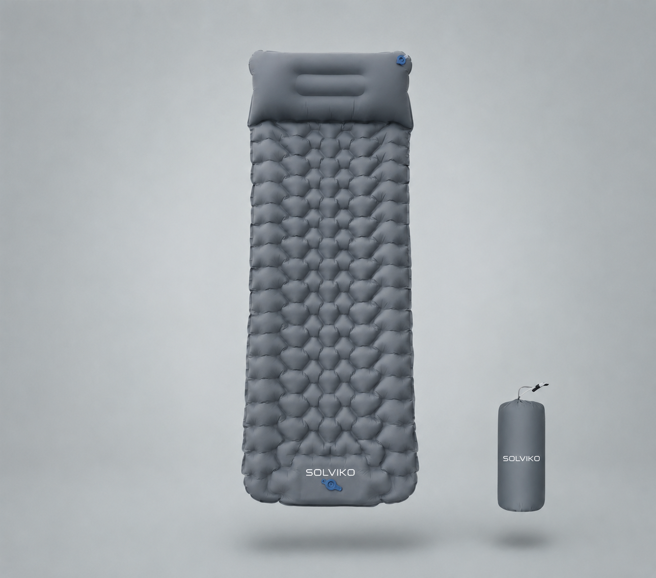 Matelas Gonflable SOLVIKO gris